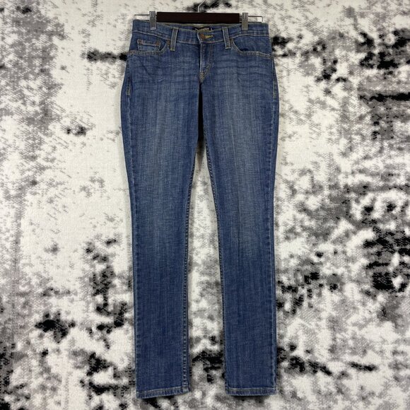 Levis 524 Too Superlow Jeans Womens Size 5M Skinny Stretch Casual Comfort - Picture 1 of 16